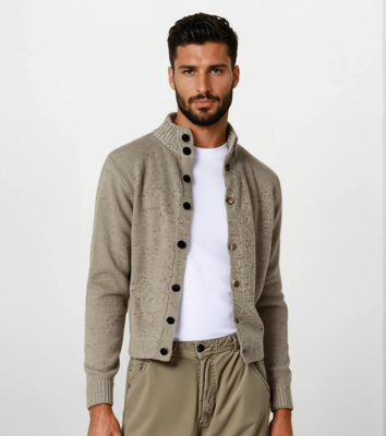 MEN'S CARDIGAN 750766 Tellini S.r.l. Wholesale Clothing